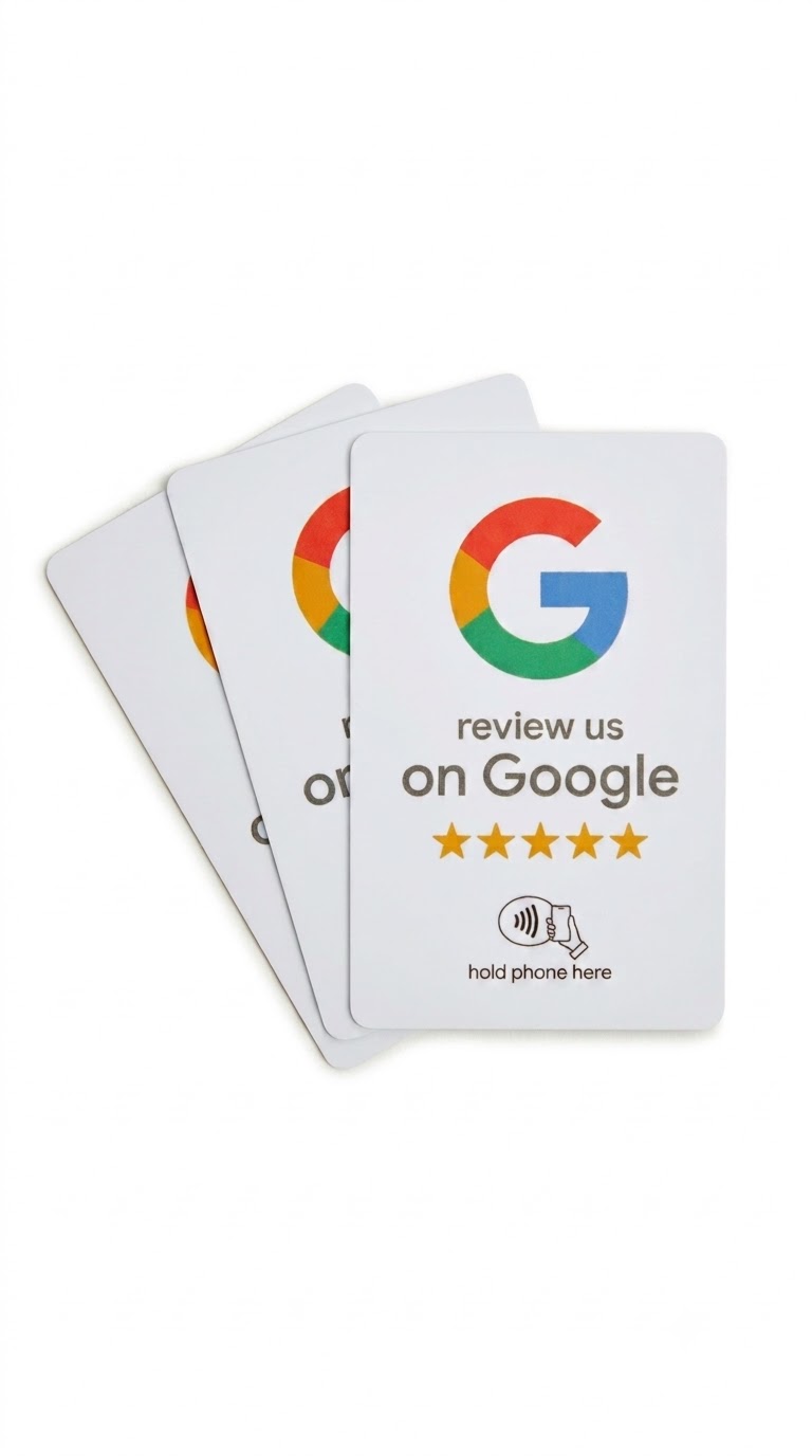 Card NFC per recensioni Google